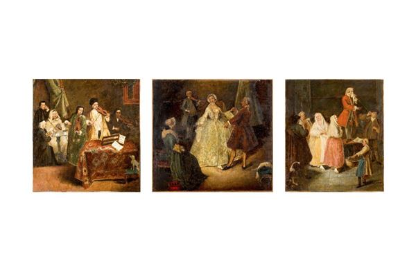 Pittore veneziano della fine d  - Asta Antiquariato - Incanto Casa d'Aste e Galleria