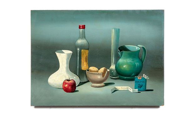 Antonio Nunziante - Composizione
Olio su cartone,