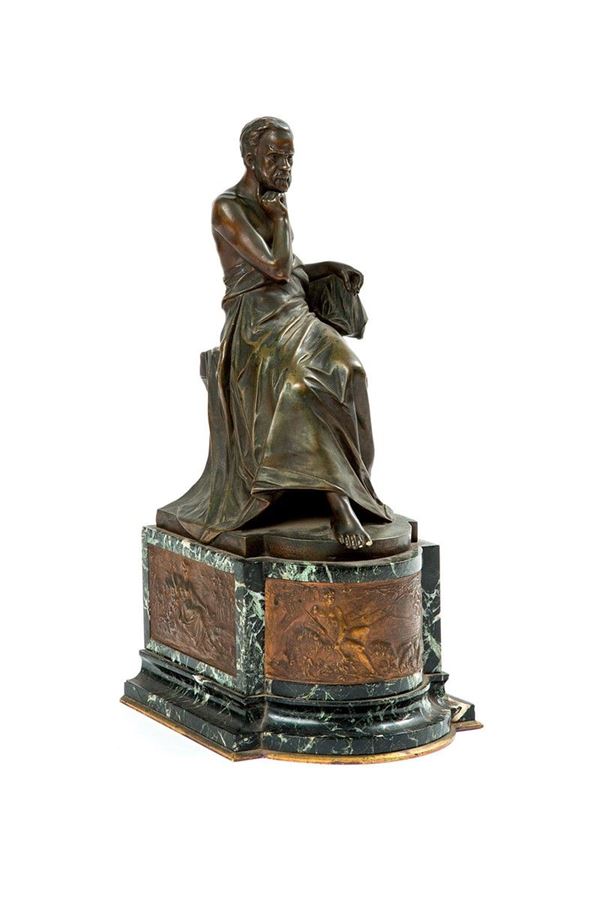 Edouard Drouot : Scuola francese del XIX secolo  - Asta Antiquariato - Incanto Casa d'Aste e Galleria