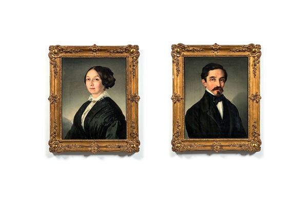 Scuola piemontese del XIX seco  - Asta Antiquariato - Incanto Casa d'Aste e Galleria