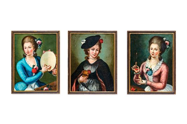 Pittore napoletano del XVIII s  - Asta Antiquariato - Incanto Casa d'Aste e Galleria
