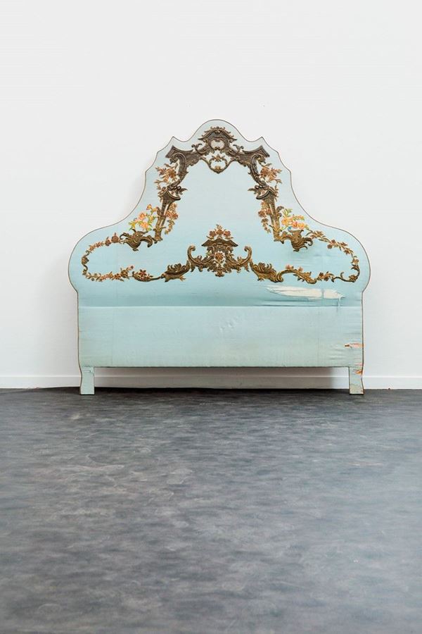 Testiera da letto realizzata c  - Asta Antiquariato - Incanto Casa d'Aste e Galleria
