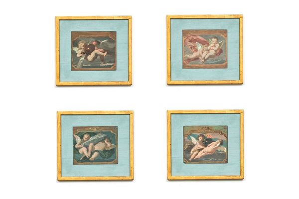 Scuola piemontese del XIX seco  - Asta Antiquariato - Incanto Casa d'Aste e Galleria