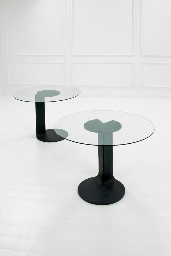 Afra e Tobia Scarpa : Due tavoli mod. TL59
Fusione   - Asta Design - Incanto Casa d'Aste e Galleria