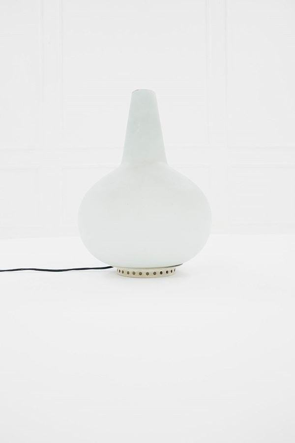 Max Ingrand : Vaso luminoso
Ottone laccato,  - Asta Design - Incanto Casa d'Aste e Galleria