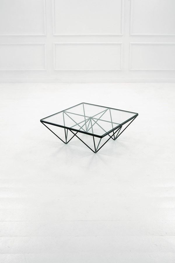Paolo Piva : Tavolo basso della serie Aland  - Asta Design - Incanto Casa d'Aste e Galleria