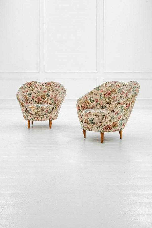 Due poltrone 
Struttura in le  - Auction Design - Incanto Casa d'Aste e Galleria