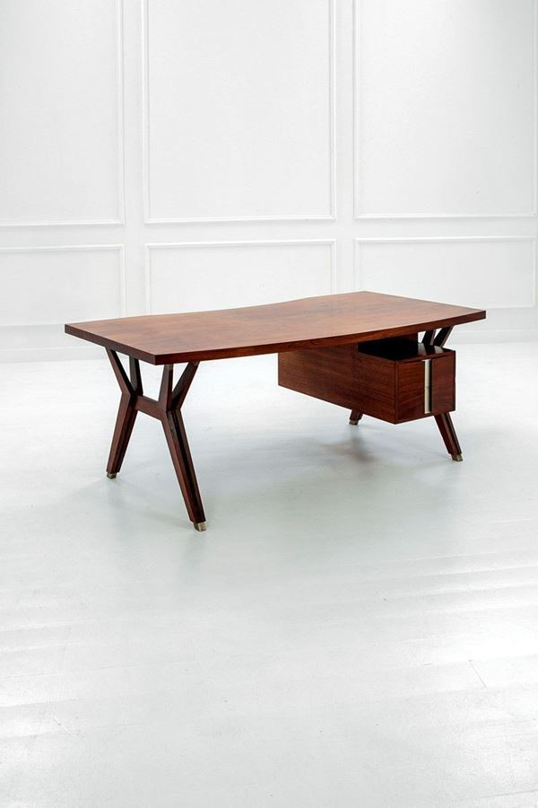 Ico Parisi : Scrivania da centro
Multistra  - Auction Design - Incanto Casa d'Aste e Galleria