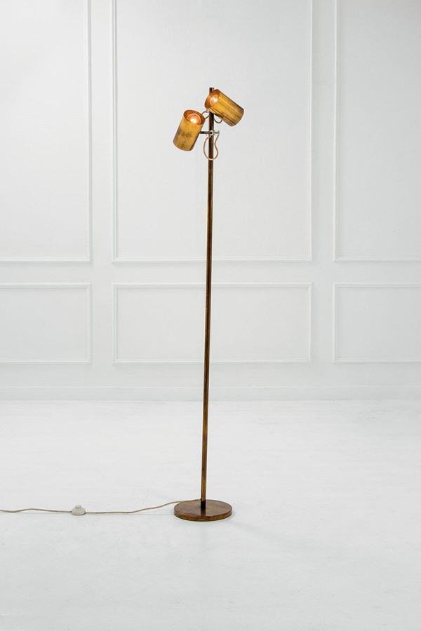 Fulvio Ferrari : Lampada da terra mod. Giunko
  - Auction Design - Incanto Casa d'Aste e Galleria