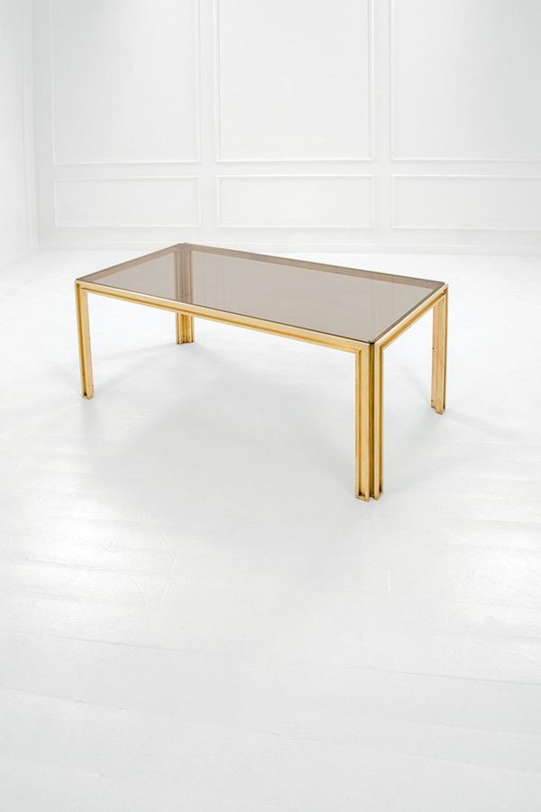 Tavolo
Ottone lucido, cristal