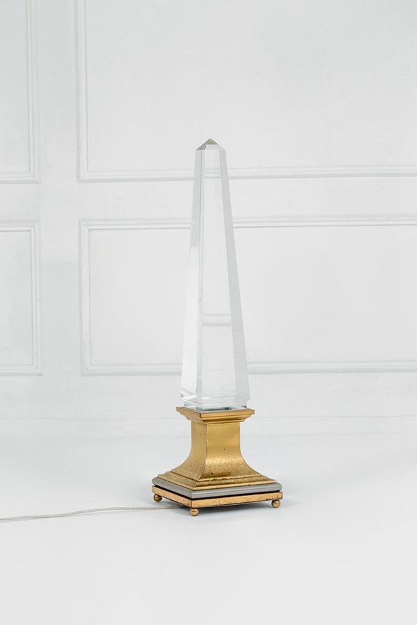 Lampada da tavolo
Plexiglass,