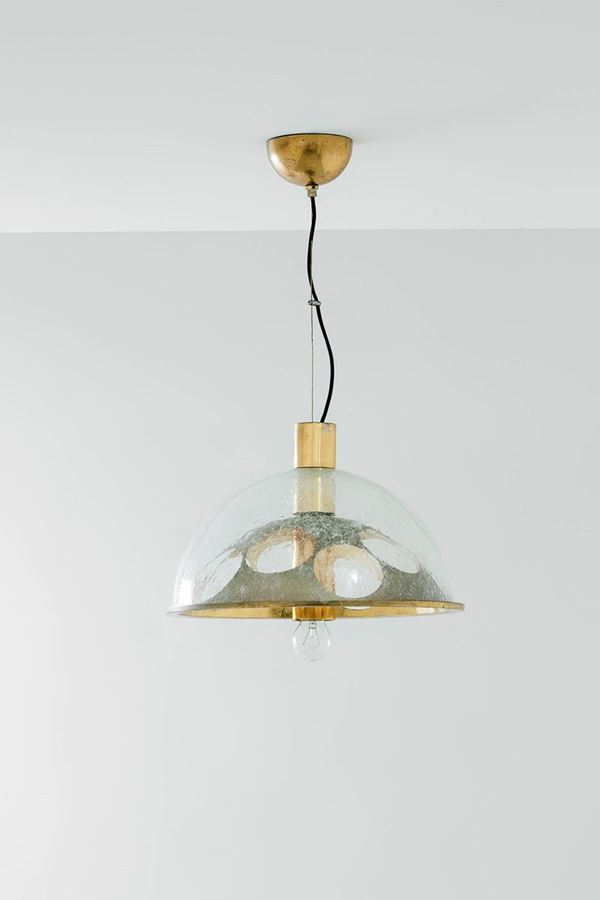 Gabriella Crespi (attr.) - Lampada a sospensione
Ottone,