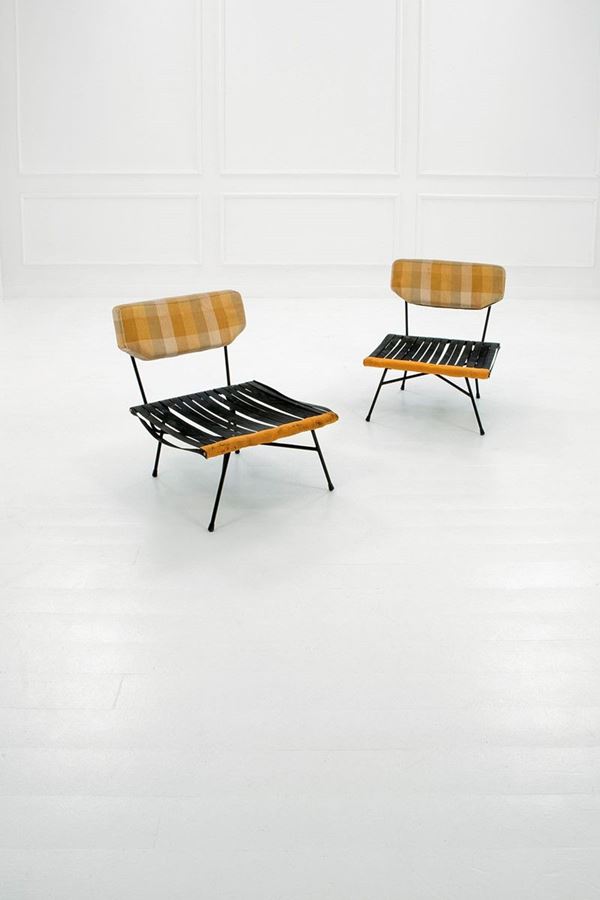 Studio B.B.P.R. - Due poltrone mod. Elettra
Ton