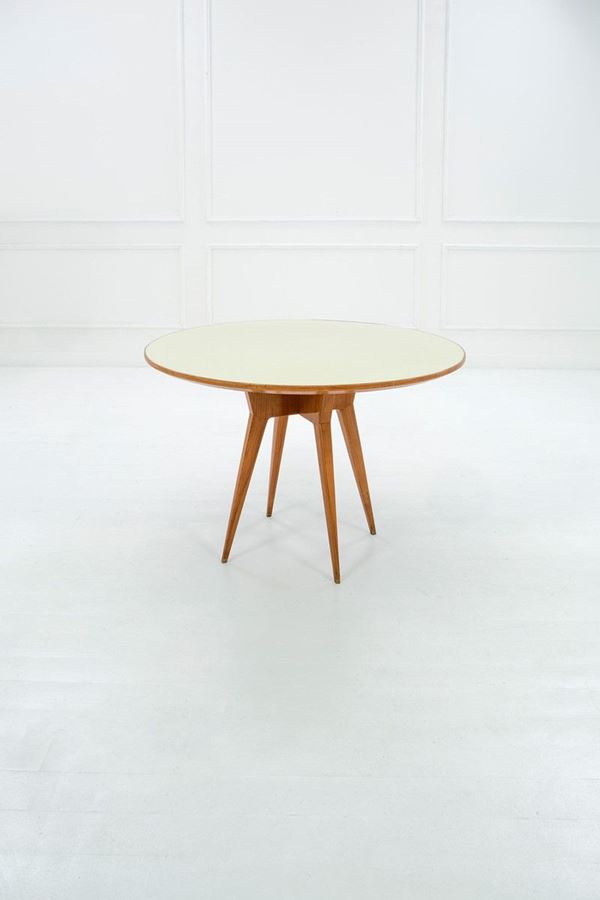 Gio Ponti (attr.) : Tavolo tondo
Legno di frassin  - Auction Design - Incanto Casa d'Aste e Galleria