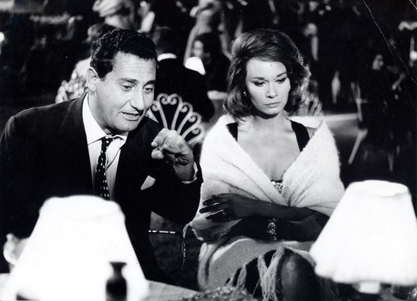 Alberto Sordi e Lea Massari su