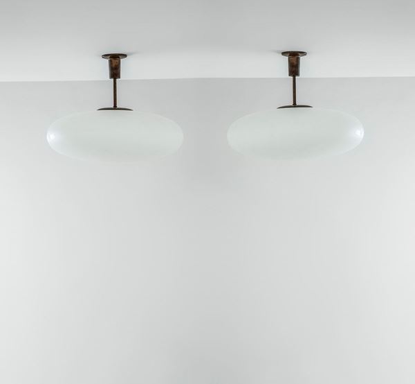 Angelo Lelii : Due lampade a sospensione
Ott  - Asta Design - Incanto Casa d'Aste e Galleria