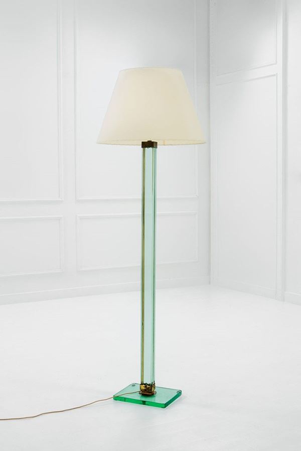 Pietro Chiesa : Lampada da terra
Cristallo di  - Auction Design - Incanto Casa d'Aste e Galleria