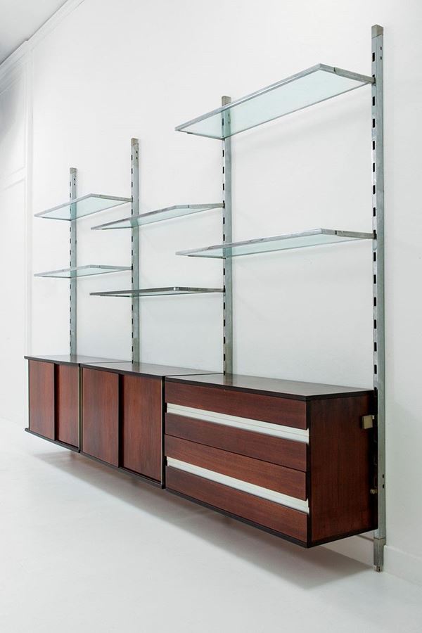 Ico Parisi : Libreria componibile della ser  - Auction Design - Incanto Casa d'Aste e Galleria