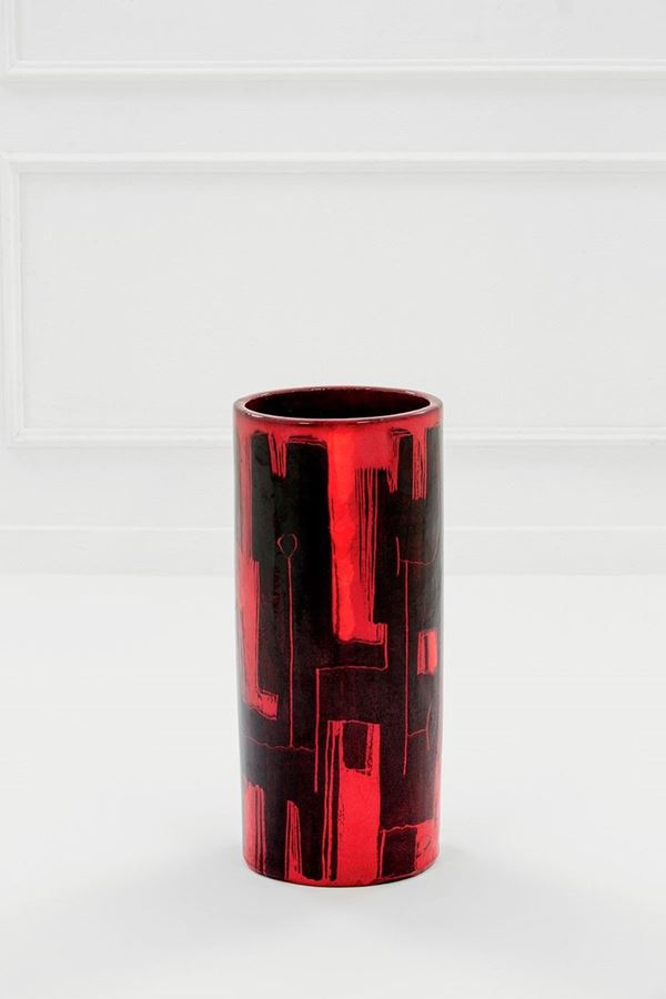 Victor Cerrato - Vaso-portaombrelli
Maiolica p