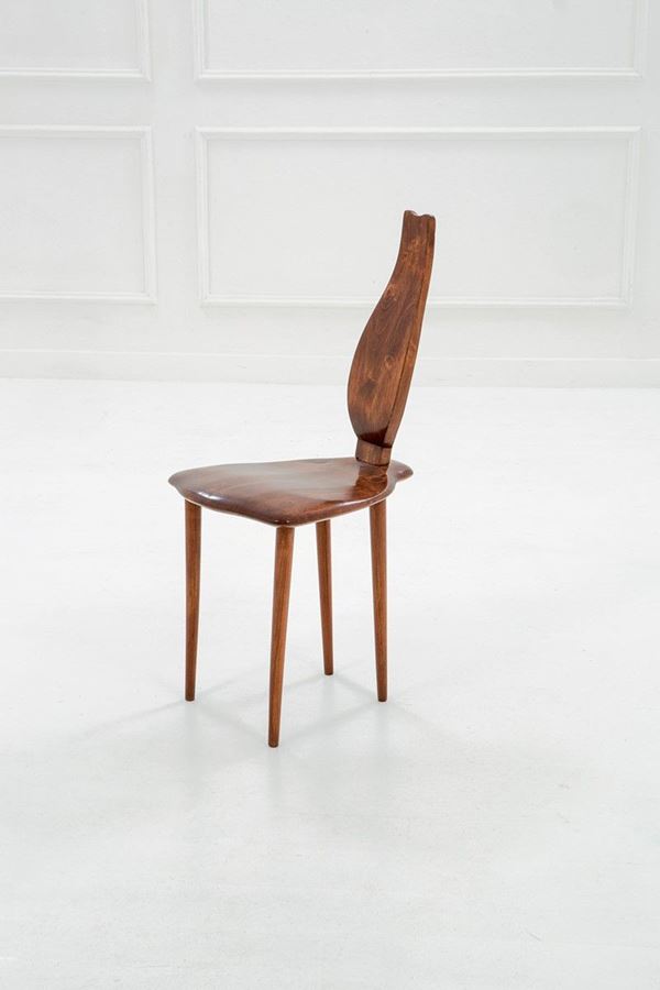 Scuola di Torino - Sedia
Legno di pioppo scolpit