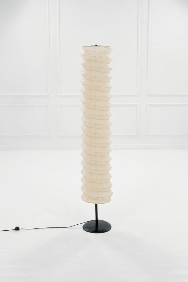 Isamu Noguchi : Lampada da terra della serie A  - Asta Design - Incanto Casa d'Aste e Galleria