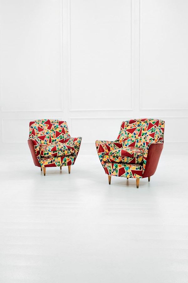 Due poltrone
Legno di noce to  - Auction Design - Incanto Casa d'Aste e Galleria