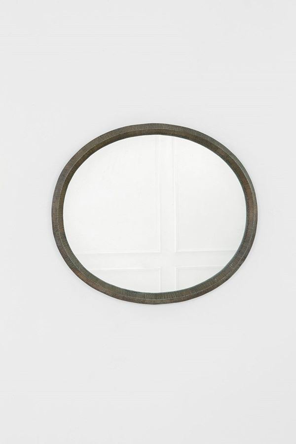 Lorenzo Burchiellaro : Specchiera
Cornice in allumin  - Auction Design - Incanto Casa d'Aste e Galleria