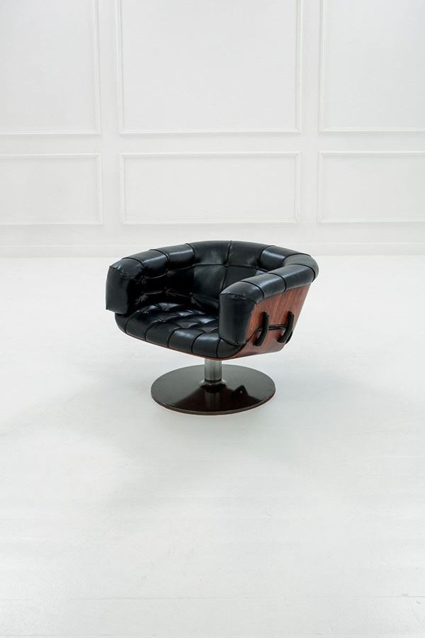 Martin Grierson - Rara poltrona girevole mod. Lo