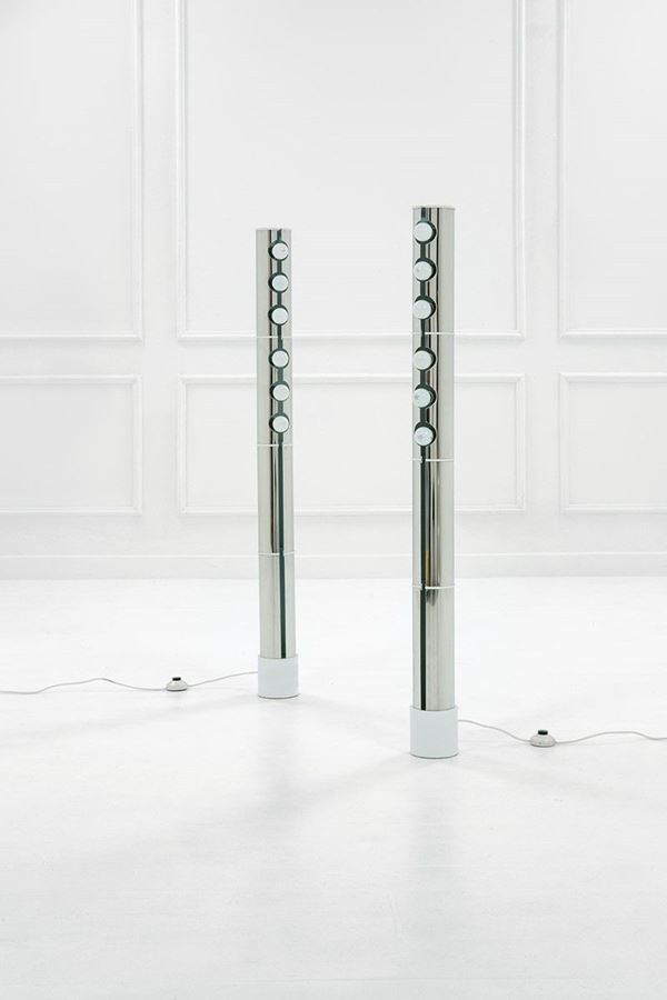 Reggiani : Due lampade da terra
Metallo   - Asta Design - Incanto Casa d'Aste e Galleria