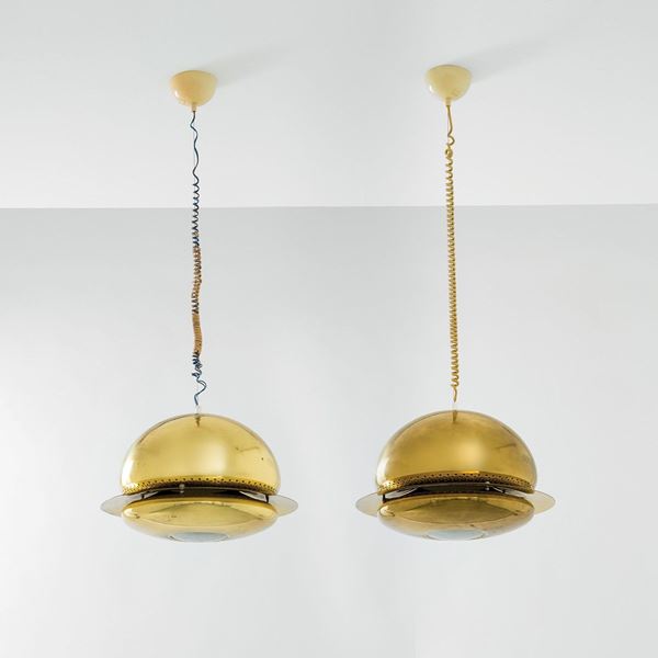 Tobia Scarpa : Due lampade a sospensione mod.  - Asta Design - Incanto Casa d'Aste e Galleria
