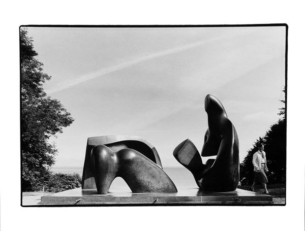 Francesco Radino : Henry Moore, Statue nel Parco   - Asta Fotografia - Incanto Casa d'Aste e Galleria