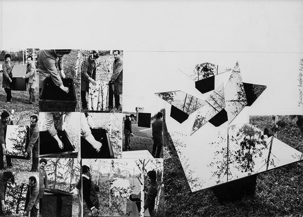 Fabrizio Garghetti e Nanda Vigo : Blocco
1970
Collage fotograf  - Asta Fotografia - Incanto Casa d'Aste e Galleria