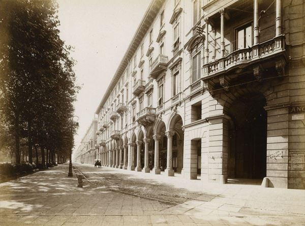 Mario Gabinio - Portici di Corso Vittorio, Tor