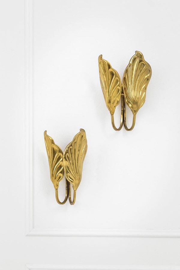 Tommaso Barbi : Due lampade da parete
Ottone   - Auction Design - Incanto Casa d'Aste e Galleria
