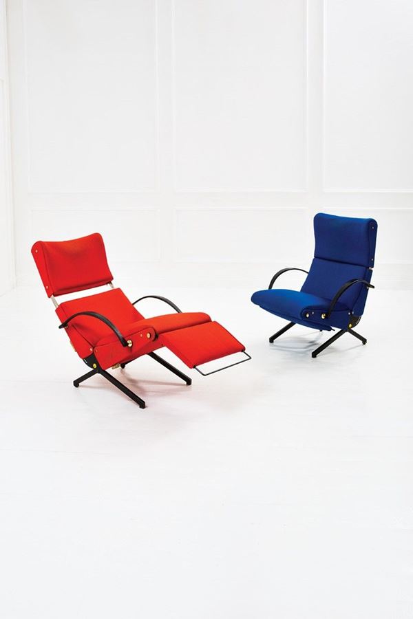 Osvaldo Borsani : Poltrona articolata mod. P40 (  - Asta The Beat of Design - Incanto Casa d'Aste e Galleria