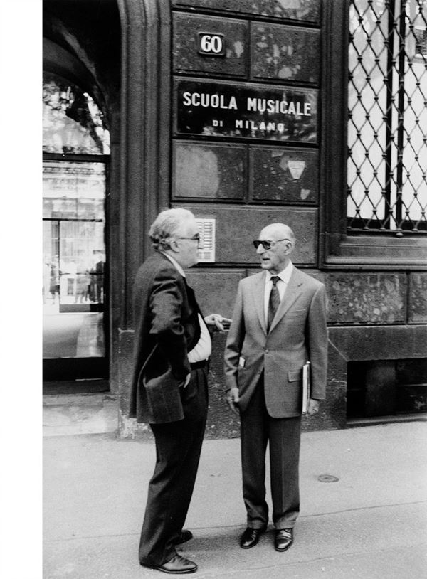 Fabrizio Garghetti - Gillo Dorfles e Giuseppe Chiar