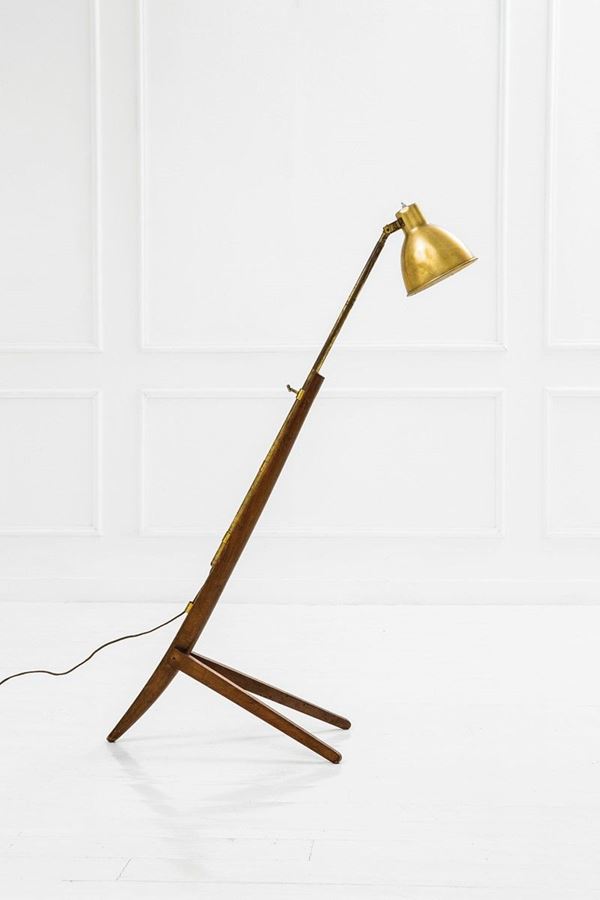 Franco Albini : Lampada da terra Mitragliera
  - Asta Design - Incanto Casa d'Aste e Galleria