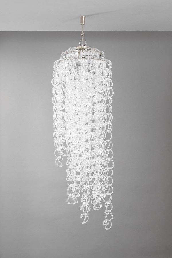 Angelo Mangiarotti : Lampadario mod. Giogali
Strut  - Auction The Beat of Design - Incanto Casa d'Aste e Galleria