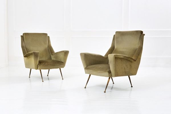 Coppia di poltrone
Gambe in o  - Asta The Beat of Design - Incanto Casa d'Aste e Galleria