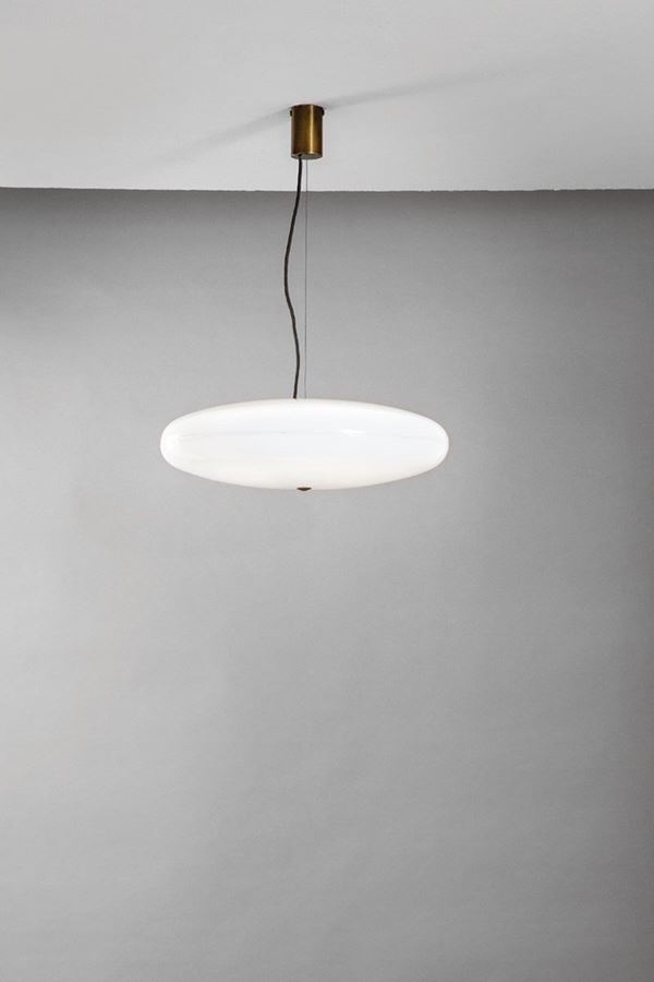 Gino Sarfatti : Lampada a sospensione mod. 206  - Asta The Beat of Design - Incanto Casa d'Aste e Galleria