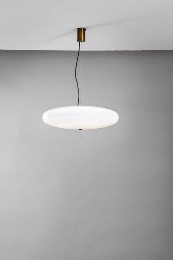 Gino Sarfatti : Lampada a sospensione mod. 206  - Auction The Beat of Design - Incanto Casa d'Aste e Galleria