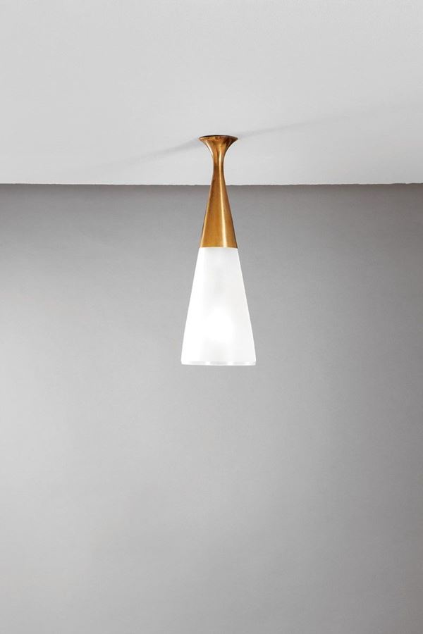 Max Ingrand - Rara lanterna
Ottone lucido, 