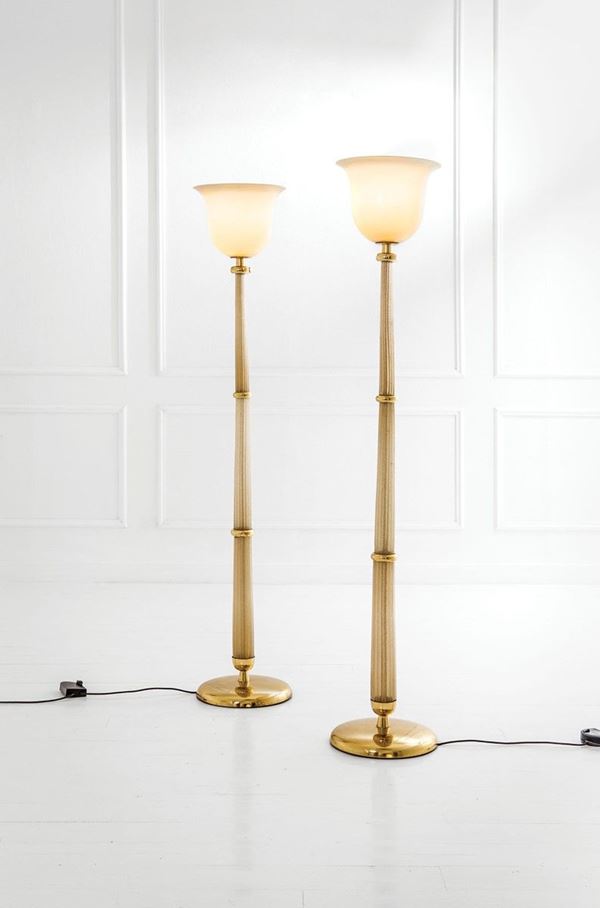 Tomaso Buzzi : Lampada da terra mod. 502
Ott  - Auction Design - Incanto Casa d'Aste e Galleria