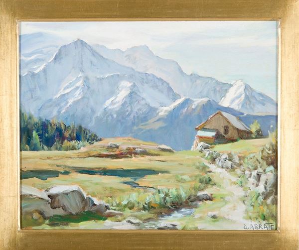 Com&#242; in noce, fronte mosso a t  - Auction Antiquariato - Incanto Casa d'Aste e Galleria