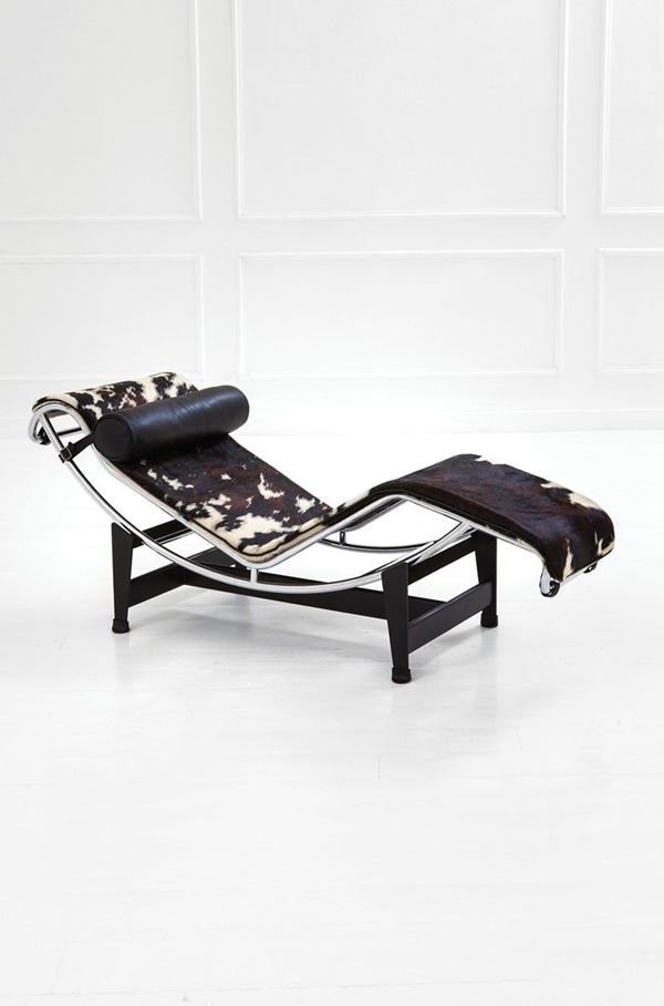 Charlotte Perriand, Pierre Jeanneret, Le Corbusier - Chaise longue mod. LC4
Acciai
