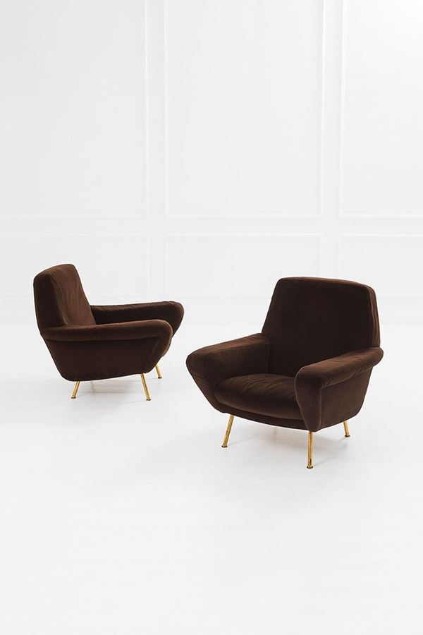 Gianfranco Frattini : Due poltrone mod. 830
Struttu  - Auction Design - Incanto Casa d'Aste e Galleria