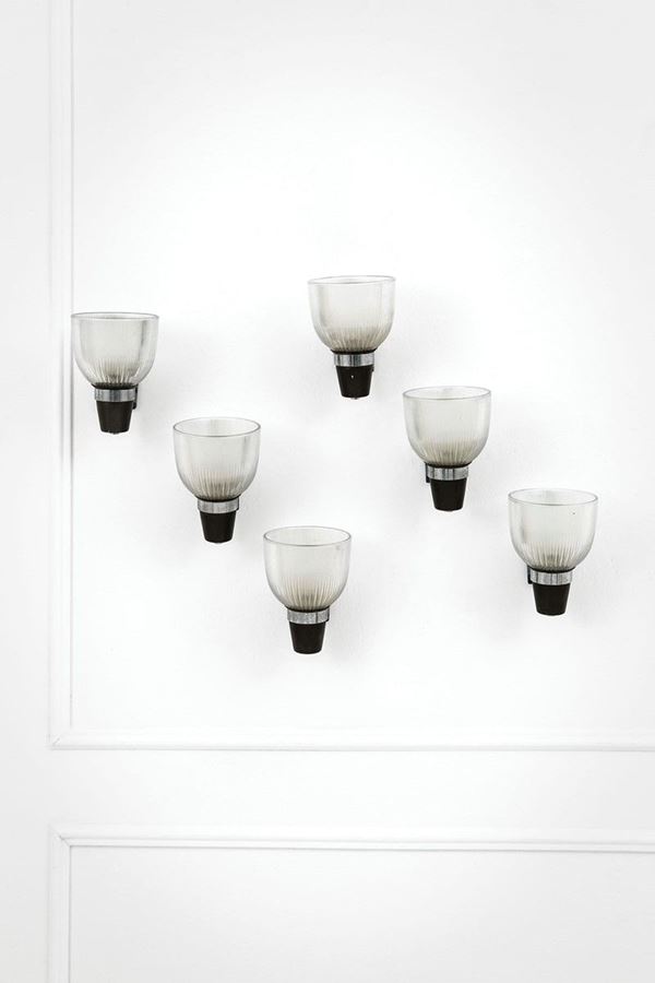 Ignazio Gardella : Sei lampade da parete
Ottone   - Auction Design - Incanto Casa d'Aste e Galleria