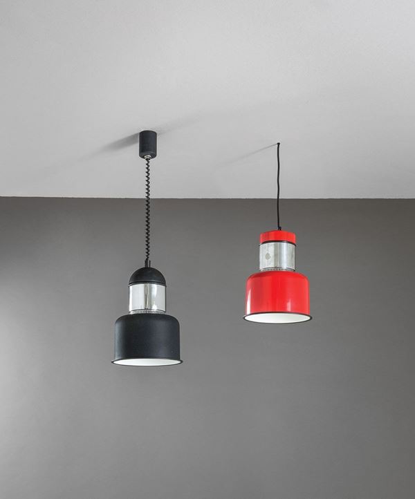 Gianni Celada : Due lampade a sospensione
Met  - Auction Design - Incanto Casa d'Aste e Galleria