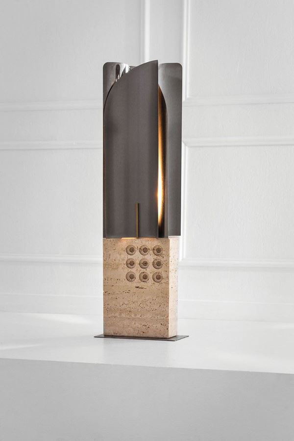 Lampada da tavolo
Travertino,  - Auction Design - Incanto Casa d'Aste e Galleria