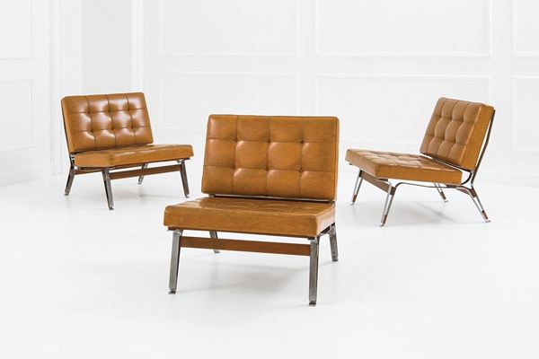 Ico Parisi - Tre poltrone mod. 856
Struttu
